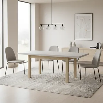 Jídelní stůl Signal Jídelní stůl PRESTO | kašmír / dub cremona torro