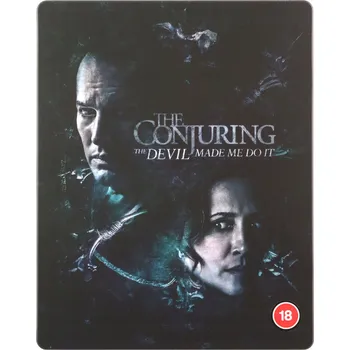 Blu-ray film The Conjuring 3 (UHD/ BD) [Blu-ray] [2021] [Region Free] Blu-ray disk