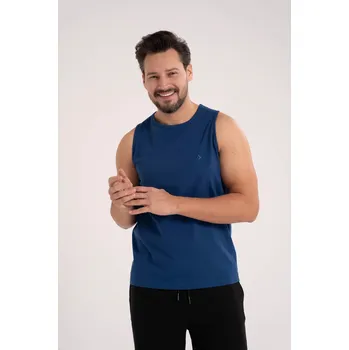 Pánské tílko TRIČKO BEZ RUKÁVŮ TANK TOP PÁNSKÉ BAVLNĚNÉ TÍLKO LÉTO MORAJ VEL.XXL