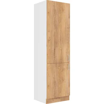 Kuchyňská linka Nábytek PEGAS s.r.o. Kuchyňská skříň SARA - 60 DK-210 2F, Bílá / Dub Lefkas