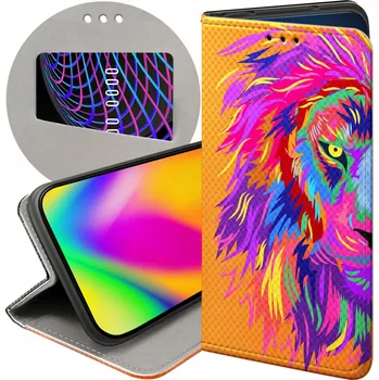 Pouzdro na mobilní telefon Flipové pouzdro Hello Case pro Honor 90 5G oranžové