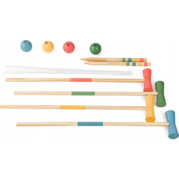 Dřevěná hračka BS Toys, dřevěná sada na Kriket