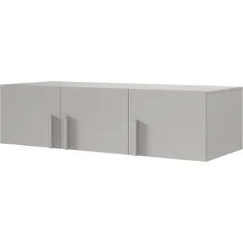 Šatní skříň Nádstavec na skříň BRAGA 2 Šedá