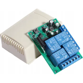 BEZDRÁTOVÝ RELÉOVÝ MODUL SPÍNAČ DÁLKOVÉHO OVLÁDÁNÍ 433MHZ