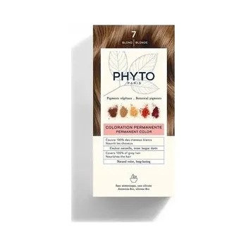 Barva na vlasy Phyto Color pečující barva na vlasy 7 Blond 112 ml