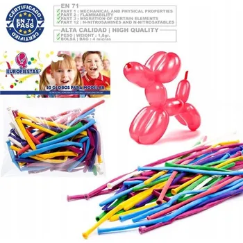 Balónek Kvalitní modelovací balónek, barevný