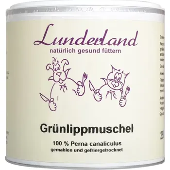 Kloubní výživa pro psa a kočku Lunderland Moučka ze slávek zelenoústých 250 g