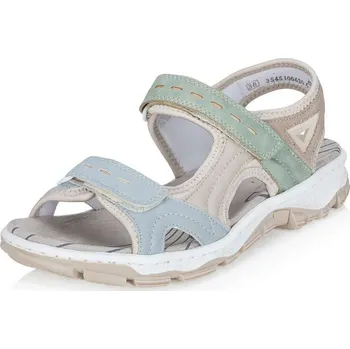 Dámské sandále Dámské sandály RIEKER 68866-94 modrá S6 36