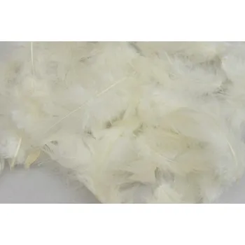 Lapač snů Pro Háčkování Peříčka 3-7 cm světlá žlutá