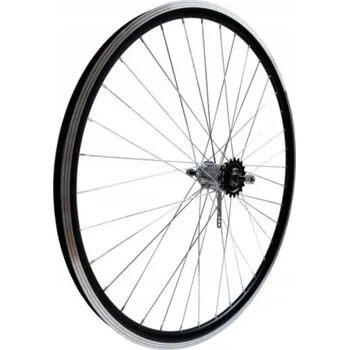 Zapletené kolo ZADNÍ KOLO NA KOLO 26 PALCŮ EPICYCLE RIVO 19VB EP-11BS TORPÉDO ČERNÉ