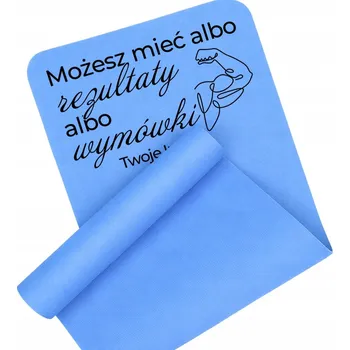 podložka na cvičení PODLOŽKA NA CVIČENÍ MODRÁ FITNESS JÓGA Výsledky Nebo Výmluvy Jméno Perso Wz