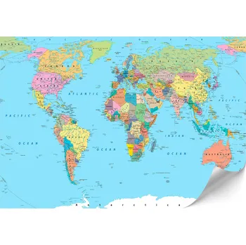 Fototapeta LUMASOUL Vliesová fototapeta Rozměr 200x140 Motiv: MAPA