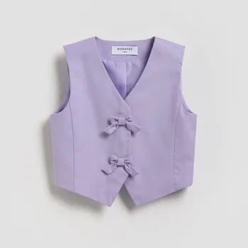 Reserved - Vesta z viskózové směsi - levandulová - 358DB-04X - 358DB-04X-140