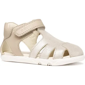 Dívčí sandály Dětské sandály Geox SANDAL STEPPIEUP B656QA.0CR85.20.27 béžová 80X, EUR 22