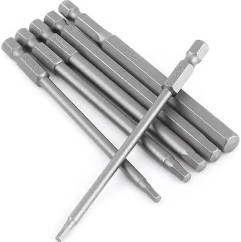 Skříňka na nářadí Sada nástavců magnetického šroubováku s 1/4" šestihrannou stopkou, 6 kusů 100 mm dlouhý šroubovací