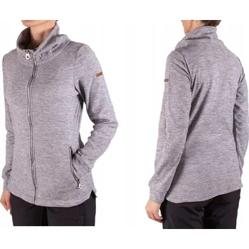 Dámská mikina Fleecová Mikina dámský MIKINA FLEECOVÁ dámská ŠEDÁ XS