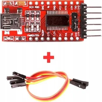 Převodník USB - UART RS232 TTL 5V 3.3V s čipem FTDI FT232RL pro Arduino
