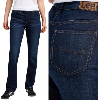 Dámské džíny LEE LEGENDARY STRAIGHT DŽÍNY ROVNÉ NOHAVICE "NIGHTSHADE"_ W32 L31