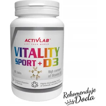 Vitamíny v kapslích Activlab Vitality Sport multivitamín 200 g