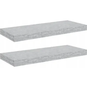 police Police MDF deska VidaXL 60 x 23,5 cm betonový vzhled