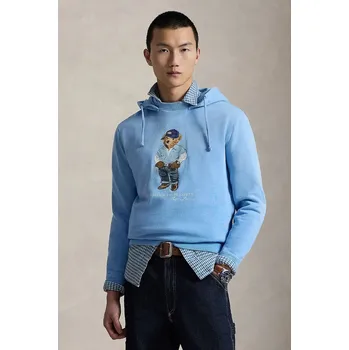 Dámská mikina Mikina Polo Ralph Lauren 710B14619 modrá 95X, vel. S