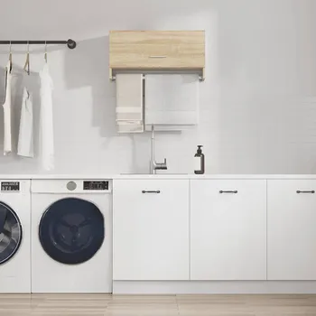 Příborník do zásuvky Nábytek XL Šatní skříň dub sonoma 70 x 32,5 x 35 cm kompozitní dřevo 808245