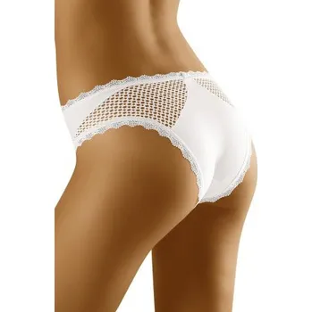 Dámské spodní prádlo Kalhotky Wolbar Rena Bílá S