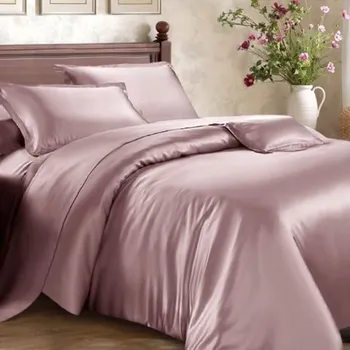 Povlečení Hedvábná Povlečení 160x200 + 1x 70x80 Přikrývka a Polštář