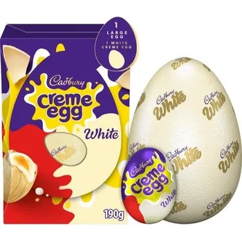 Čokoláda Cadbury Creme Egg vajíčko z bílé čokolády obsahující vajíčko s krémovou náplní 190 g