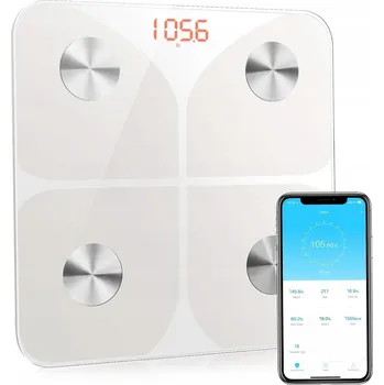 Osobní váha Chytrá Osobní Váha s Analýzou Složení Těla BMI Tuk Aplikace Foryond