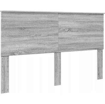 Čelo postele Šedá Sonoma 160 cm Materiál dřevotříska