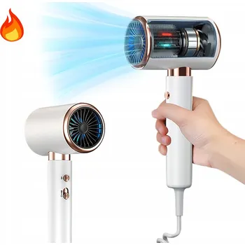 Péče o vlasy VÝKONNÝ FÉN NA VLASY S DRŽÁKEM MEHOOM HOTELOWA NAŚCIENNA BIAŁA 2000W