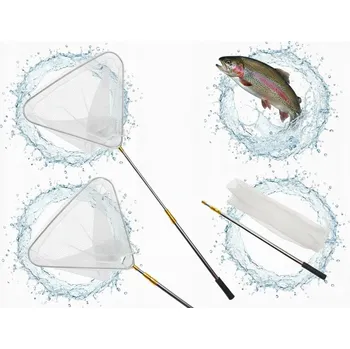 Podběrák PODBĚRÁK Rybářský podběrák Rumpol SKLÁDACÍ TELESKOPICKÝ 220cm 55x60 220026