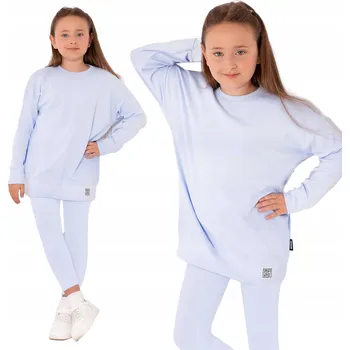 Chlapecká mikina MAZE DĚTSKÁ BAVLNĚNÁ MIKINA BASICKIDS OVERSIZE 110