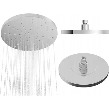 Sprchová hlavice Dešťová hlavice Granitan kulatá stříbrná 200 mm