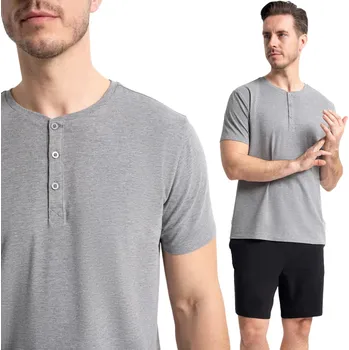 Pánské pyžamo Moraj krátké pánské pyžamo PDM3700-006 bavlna L