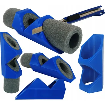 Příslušenství k vrtačce ŠABLONA PRO PŘESNÉ ŘEZÁNÍ IZOLACE TRUBEK / OBALŮ 28/9 mm