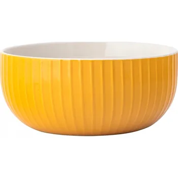 Miska salátová mísa keramická 850 ml Retro Fusion Solar Žlutá