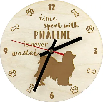 Hodiny Nástěnné hodiny Art-Dog béžové 20 cm