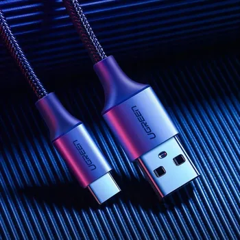 Datový kabel Kabel Ugreen USB - USB typ C 1,5 m černý