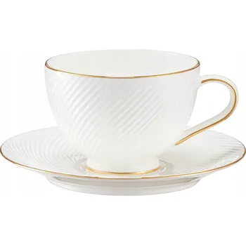 VILLA ITALIA Šálek s podšálkem porcelánový 280 ml TOSCA