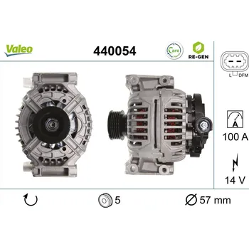 Alternátor Generátor VALEO 440054