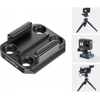 Příslušenství pro videokameru SMALLRIG Hliníkový adaptér/držák pro GoPro Hero 12/11/10/9/8/7