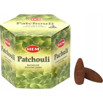Vonná tyčinka Vonné kužely backflow PACHOULI PAČULI HEM 40ks