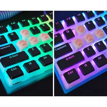 Klávesnice Mechanická klávesnice s Pudding Keycaps – PBT Double Shot, černá