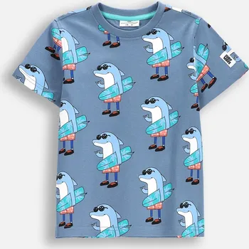 Chlapecké tričko Chlapecké modré tričko s krátkým rukávem 122 Coccodrillo WC5