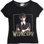Sun City Tričko s potiskem Wednesday - Černá/Krémová Barva: Černá, Velikost: 128