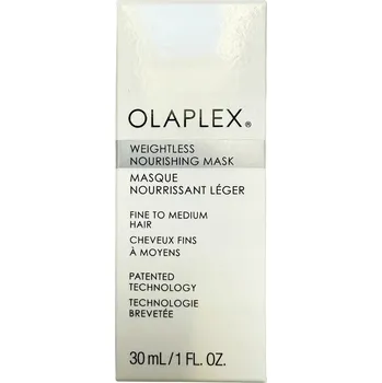 Vlasová regenerace OLAPLEX Lehká vyživující maska na vlasy, nezatěžující, 30 ml
