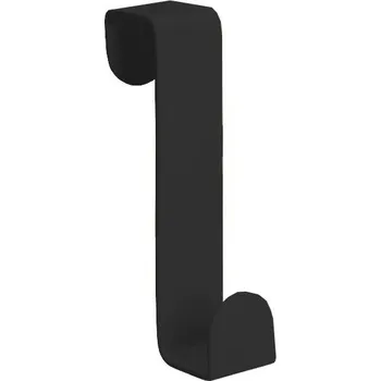 Věšák Věšák, HÁČEK na dveře WS06 černý matný