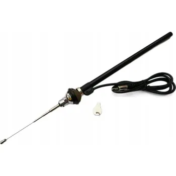 Chromovaná teleskopická samochodowaanténa 100 cm UniTec